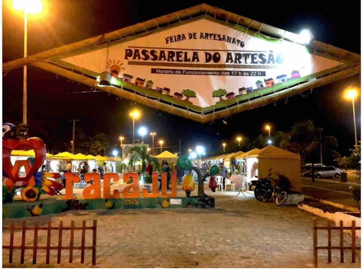 阿拉卡茹Oceano Azul Hospedagens A 50 M Da Orla-Passarela Do Caranguejo别墅 外观 照片