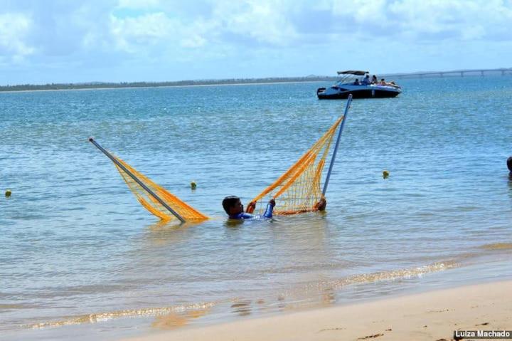 阿拉卡茹Oceano Azul Hospedagens A 50 M Da Orla-Passarela Do Caranguejo别墅 外观 照片